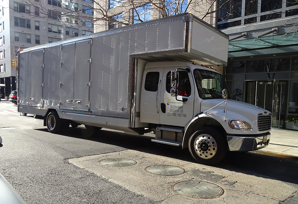 Rainbow Movers Truck